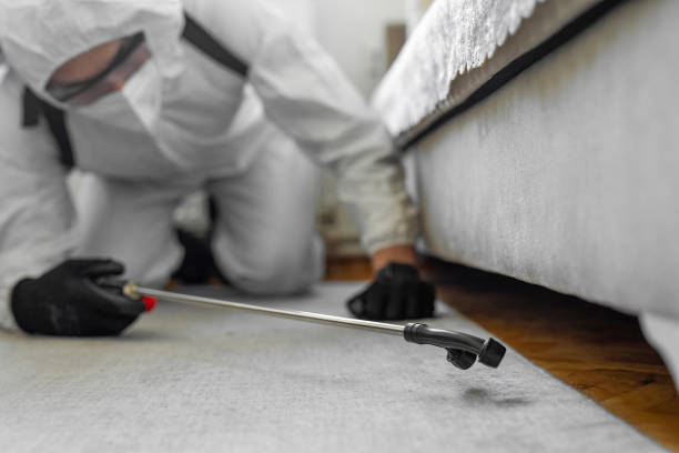 Professional Mosquito Control technician working in Garner, NC